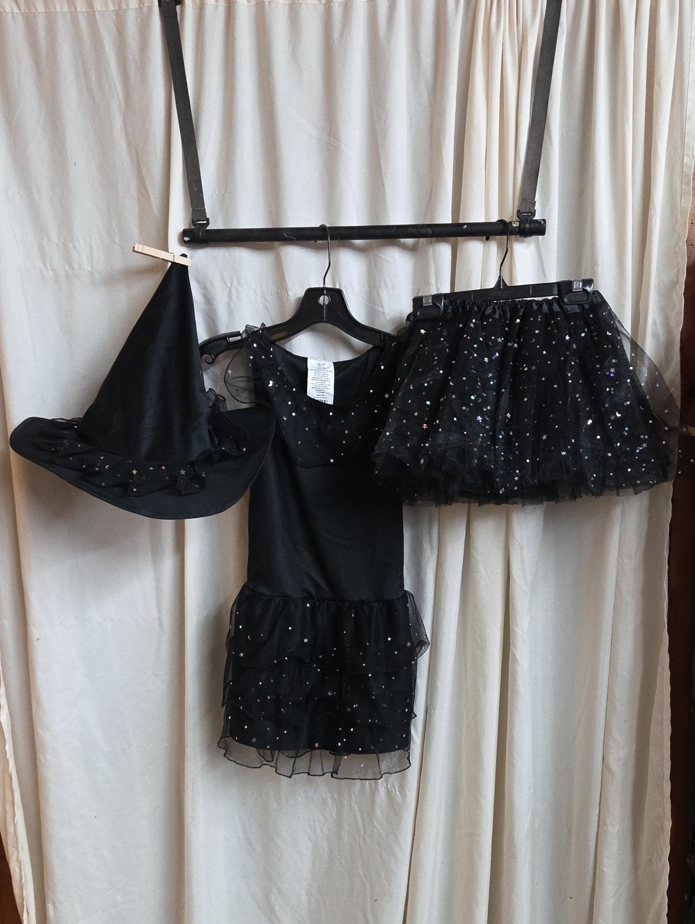Childs Halloween Witch Costume Size Med 8-10